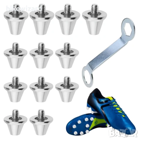 Комплект резервни шипове 12 броя за футболни обувки  11мм. и 13 мм. НОВИ