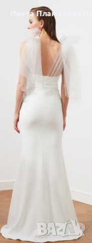 Сватбена рокля с перли, снимка 5 - Рокли - 40422286