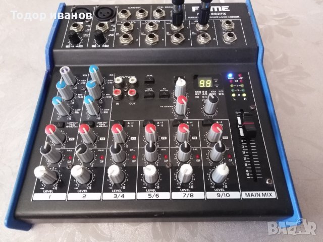 Fame mix-1002fx, снимка 6 - Ресийвъри, усилватели, смесителни пултове - 41494922