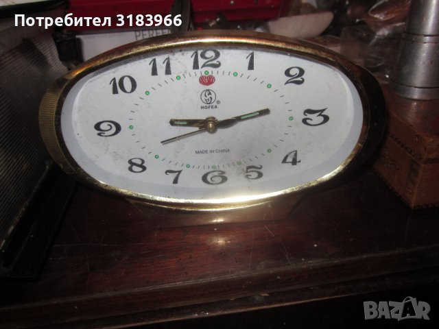 часовник будилник работещ, снимка 1