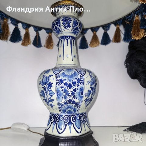 Настолна лампа "Блу Делфт", снимка 3 - Настолни лампи - 34237940