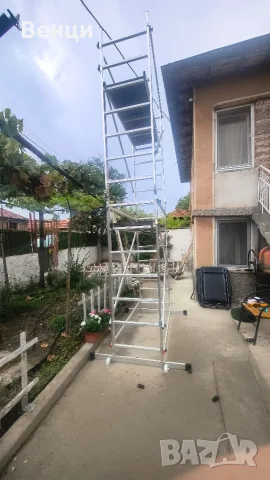 алуминиево скеле под наем , снимка 2 - Ремонти на къщи - 56059593
