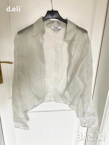 pianoforte by Max Mara Size M 100% Коприна , снимка 4 - Ризи - 51784572