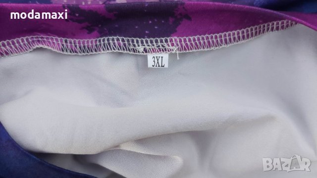4XL Нова  блуза в цвят маджента , снимка 8 - Блузи с дълъг ръкав и пуловери - 44466840