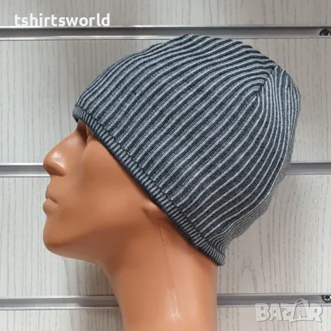 Нова зимна шапка MAREX в светлосив цвят, снимка 3 - Шапки - 47936816