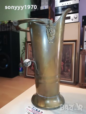 КАНА ГОЛЯМА-МЕД МЕСИНГ-ЗА ЧАДЪРИ ИЛИ КОЛЕКЦИЯ 2005231839, снимка 14 - Антикварни и старинни предмети - 40769467