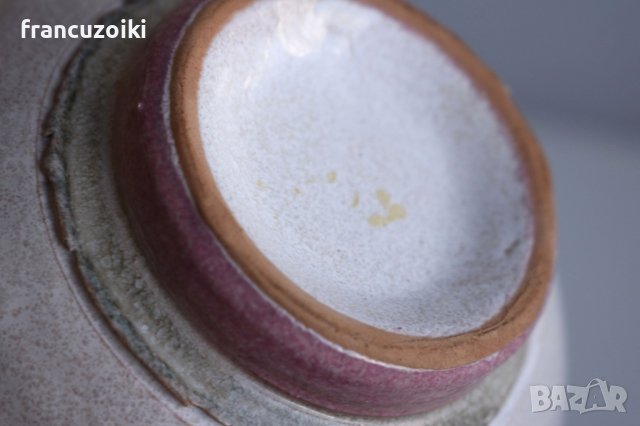 Керамична ваза Ainring Keramik Кана Немска керамика , снимка 5 - Вази - 41450009