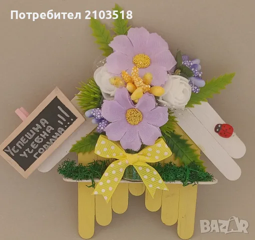 Магнит къща-градина, снимка 4 - Декорация за дома - 55737119