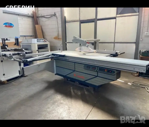 По заявка циркуляр с карета на 3200 мм с подрезвач и наклон на диска 