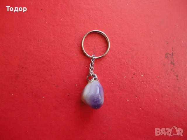 Ключодържател с естествен камък 2, снимка 4 - Арт сувенири - 49605231