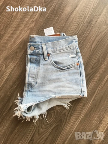 Къси панталонки Levi’s 501, размер 26, снимка 5 - Къси панталони и бермуди - 50865907