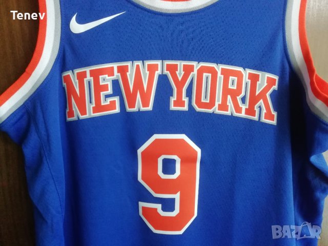 RJ Barrett New York Knicks Nike Icon Swingman 2019-2020 Jersey оригинален потник размер М - 44, снимка 4 - Тениски - 41736086