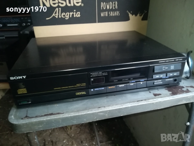 SONY CDP-M30 CD PLAYER-MADE IN JAPAN-ВЧЕРА ВНОС ОТ SWISS 0711251726LCHERY2