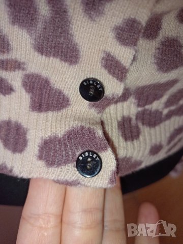 Вълнена жилетка Sisley L, снимка 8 - Жилетки - 40447225