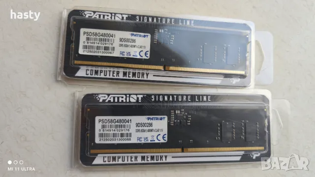 Patriot Signature 8GB DDR5 4800Mhz с гаранция, снимка 1