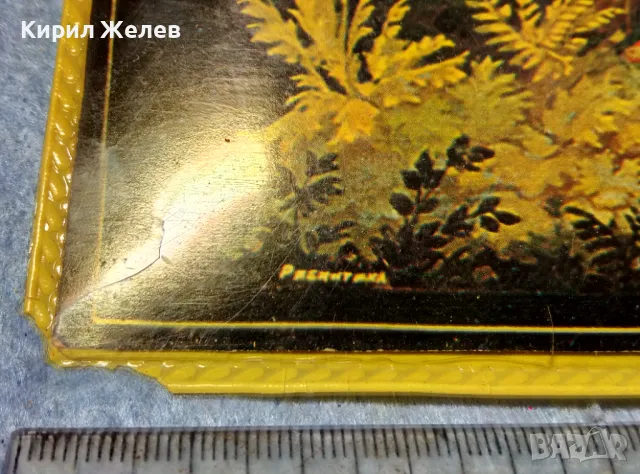 СТАРА РУСКА РОМАНТИЧНА РИСУНКА ПРИНТ от СССР ПЕРИОДА МНОГО КРАСИВА За ДЕКОРАЦИЯ КОЛЕКЦИЯ 47607, снимка 3 - Пана - 47920352