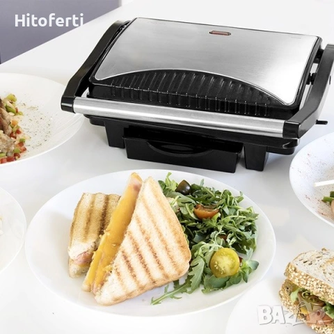  Грил Cecotec Rock’nGrill, 1000W, снимка 2 - Отоплителни печки - 53817286