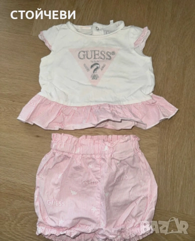Бебешки комплектчета GUESS , снимка 2 - Комплекти за бебе - 53342363
