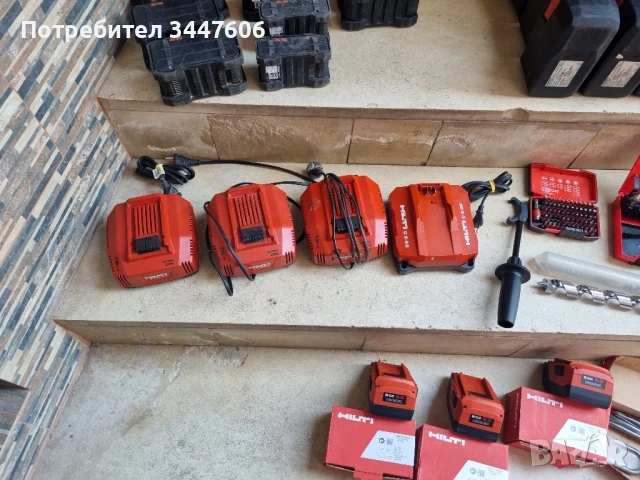 Hilti / Хилти B36 , B22 , B12 , Nuron батерия / батерии и зарядно / зарядни , снимка 7 - Други инструменти - 50645668