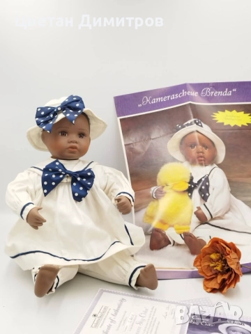 Колекционерска порцеланова кукла , снимка 10 - Кукли - 51446089