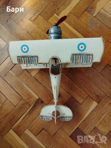 МЕТАЛЕН МОДЕЛ НА БРИТАНСКИ САМОЛЕТ ОТ ВТОРАТА СВЕТОВНА ВОЙНА, снимка 6 - Колекции - 50331905