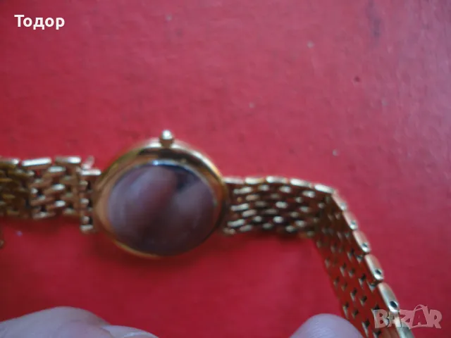 Позлатен швейцарски часовник  G Chevalier Prestige, снимка 8 - Дамски - 47523357