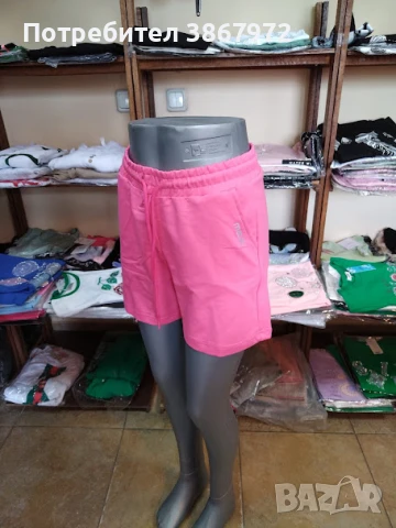 Дамски къси панталони памук и ликра, снимка 1