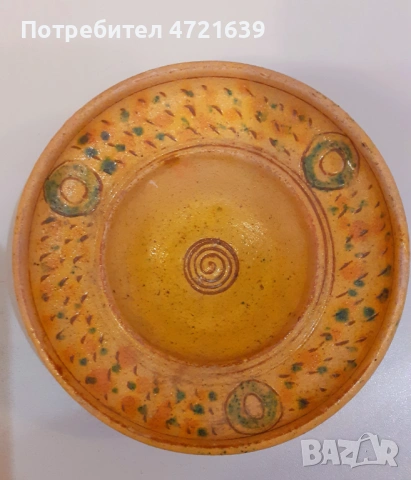 Чиния авторска керамика 