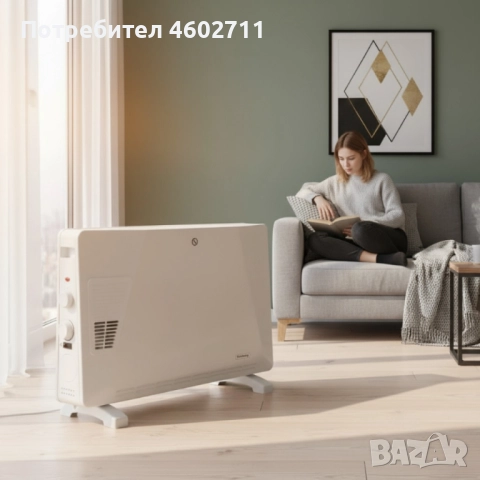 конвекторен отоплитетел за дома, снимка 2 - Печки, фурни - 51807808