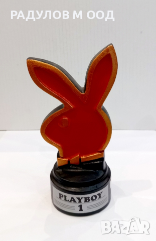 Статуетка за подарък "Playboy" с надпис /8533, снимка 3 - Подаръци за мъже - 44632250