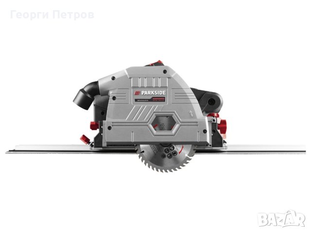 Акумулаторен Циркуляр Parkside Perfomance с Линеал Куфар 20V Безчетков Шина , снимка 2 - Други инструменти - 44275728