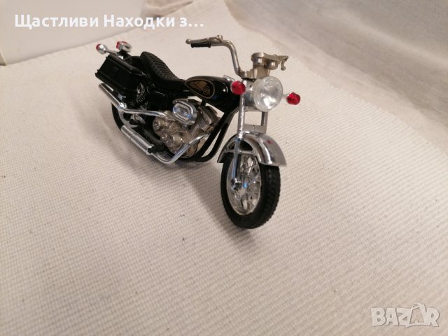 💕🧸Мотор Harley Davidson custom sport 1:18 diecast, снимка 2 - Коли, камиони, мотори, писти - 44398275