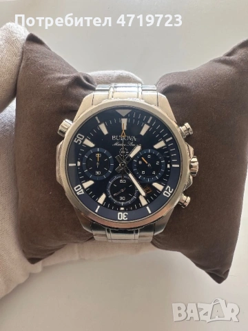 Bulova Marine Star Chronograph , снимка 3 - Мъжки - 53648399