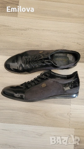 Мъжки кожени обувки 44 номер, снимка 3 - Официални обувки - 53812722