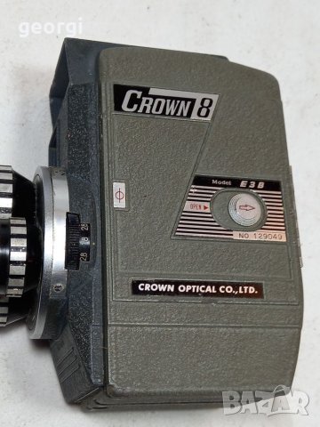 Ретро японска камера Crown 8, снимка 9 - Колекции - 35939943
