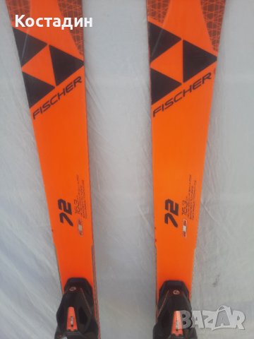 Карвинг ски FISCHER RC ONE 72 MULTIFLEX  163см , снимка 4 - Зимни спортове - 42734553