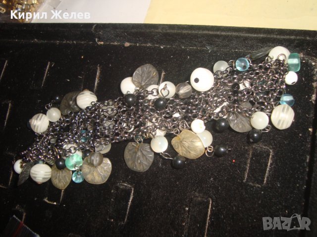 КРАСИВА МЪНИСТЕНА ГРИВНА ХЕНД-МЕЙД ИЗРАБОТКА 25060, снимка 5 - Гривни - 34339587