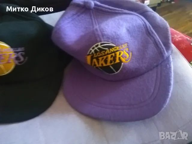 Los Angeles LAKERS nba ШАПКА регулируема нова-2 броя, снимка 2 - Спортна екипировка - 47679957
