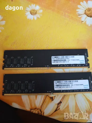 Apacer 2х8GB DDR4 3200MHz за PC, снимка 2 - RAM памет - 56181271