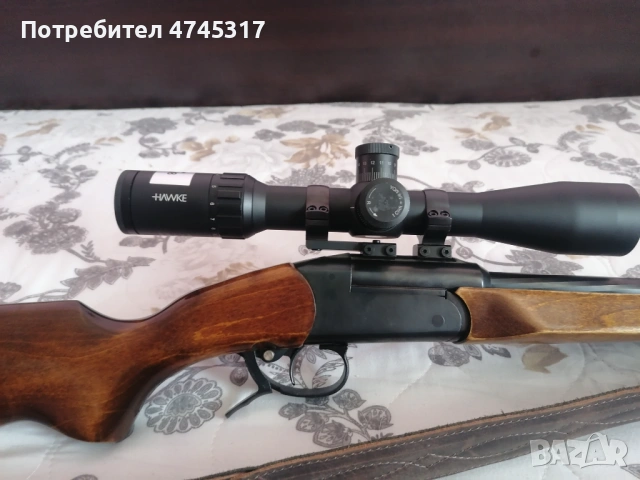 Продавам ловна карабина ИЖ18 кал.223 в комплект с оптика и супресор, снимка 2 - Ловно оръжие - 53581292