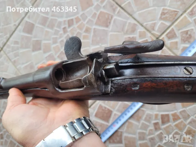 Пушка, кремъклийка, шишане, бойлия, Верндл, Werndl, снимка 18 - Антикварни и старинни предмети - 49782997