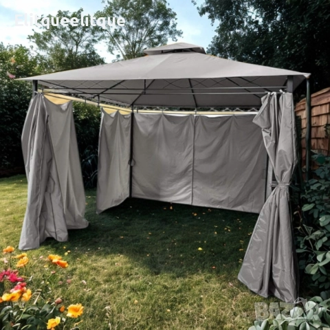 Шатра MUHLER – Просторна, стабилна и стилна защита за вашето открито пространство, снимка 6 - Други стоки за дома - 52185883