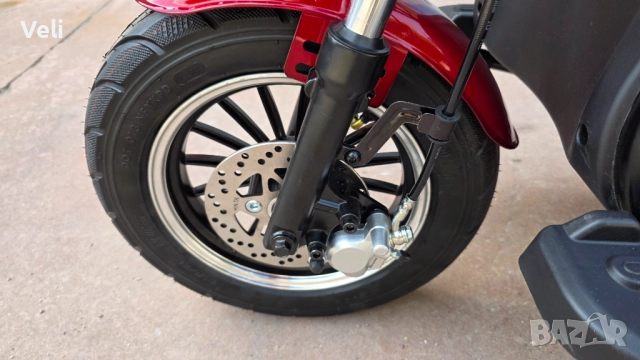 Електрическа двуместна триколка 1500W,60V, снимка 9 - Мотоциклети и мототехника - 51611771