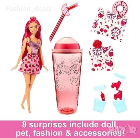 Нов комплект Barbie HNW43 Барби аксесоари слуз игра деца подарък коледa, снимка 3 - Кукли - 42238025