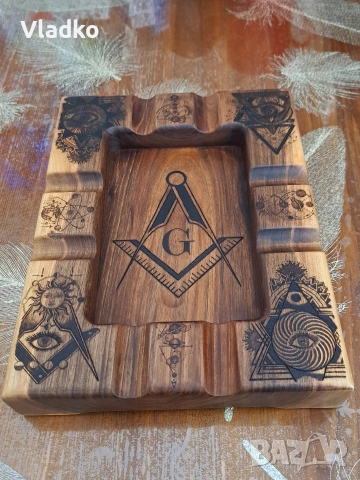 Пепелник за пури , снимка 3 - Декорация за дома - 53639658