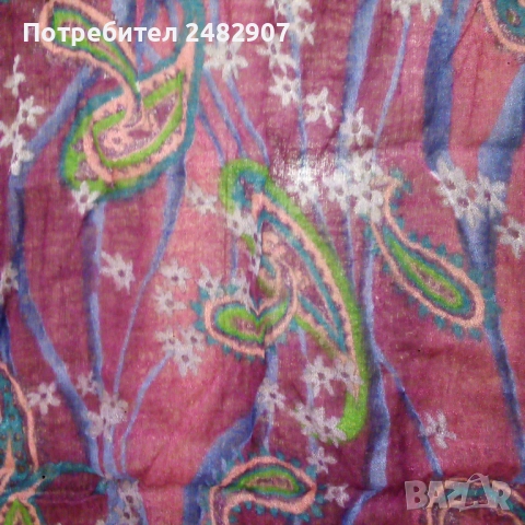 Дамски шал с ресни , снимка 5 - Шалове - 52272514