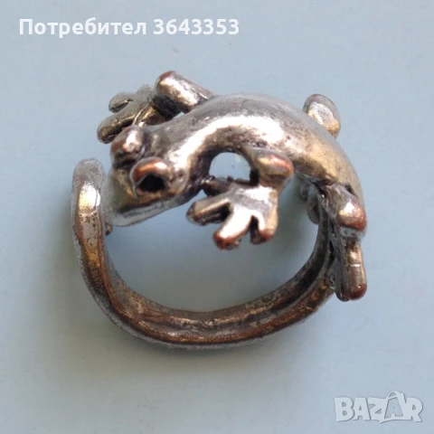 Пръстен-гекон, снимка 7 - Пръстени - 50900201