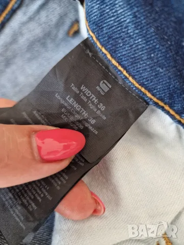 Страхотни мъжки дънки G STAR RAW размер 36 , снимка 5 - Дънки - 56124230