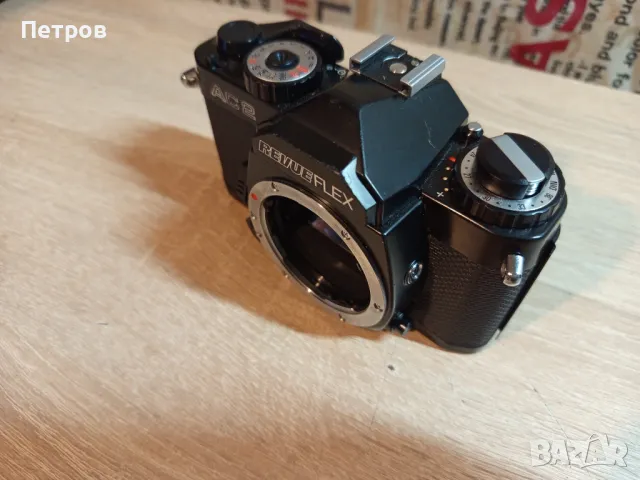 "Revue"Flex AC2.Огледално рефлексен винтидж фотоапарат, снимка 3 - Фотоапарати - 49778176