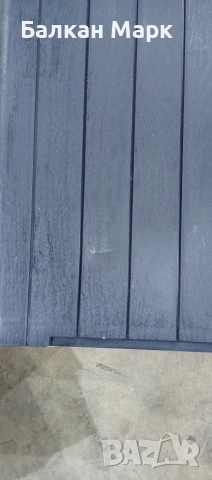 Градинска кутия Keter City Box Outdoor 113L – Графит, снимка 5 - Градински мебели, декорация  - 52581884